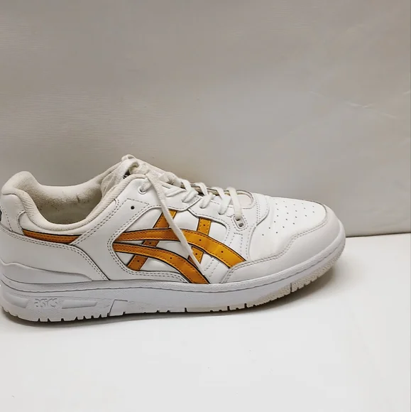 Asics | Shoes | White And Orange Athletic Sneakers | Poshmark display picture 3